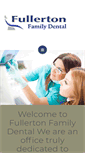 Mobile Screenshot of fullertonfamilydental.com